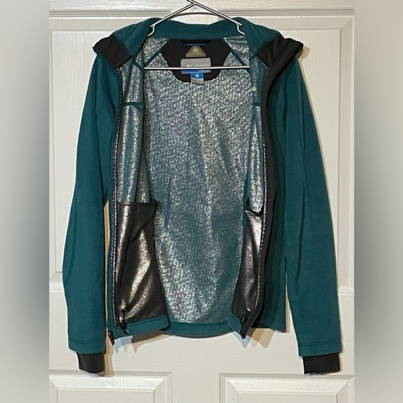 Columbia Titanium Size M Full-Zip Fleece - Omniheat - Picture 2 of 5